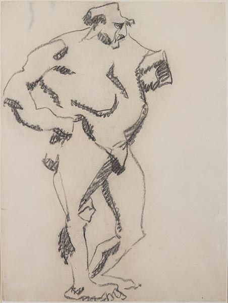 Male Nude. Please click to see an enlarged image