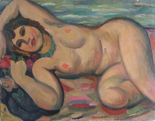 Nude Study, 1931. Please click to see an enlarged image